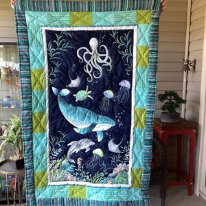 Ocean-Themed Quilted or Wall Hanging